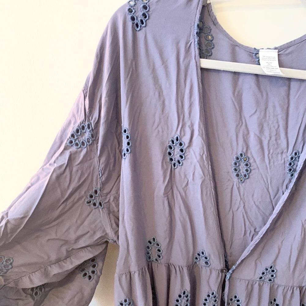 Purple / blue swimsuit cover up